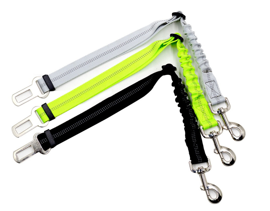 Adjustable Dog Car Seat Belt – Safety Harness for Dogs