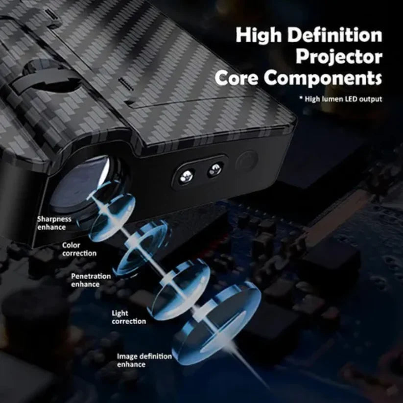 Wireless Car Door Welcome Light LED Laser Projector B